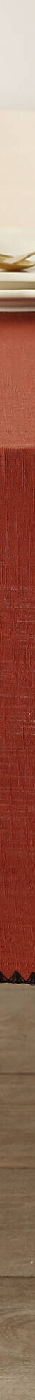 Nappe unie coton finition fantaisie (terracotta) Nappe unie coton finition fantaisie (terracotta)